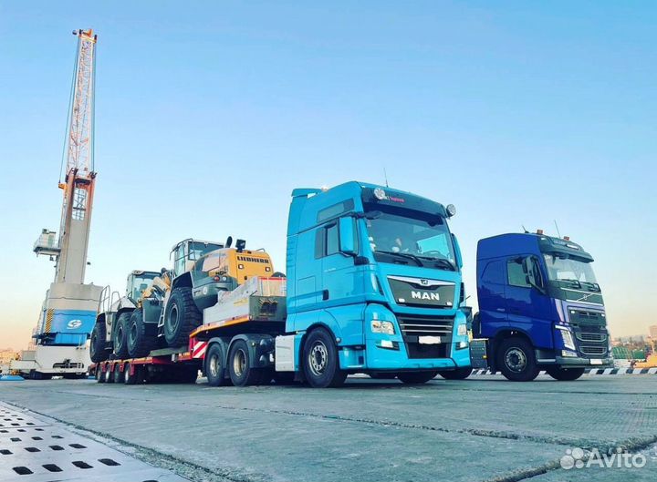 Услуги трала, перевозка негабарита