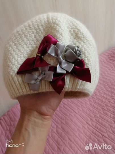 Шапочка для девочки 54-56