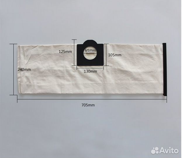 Многоразовый мешок Karcher, Rowenta, Thomas, Bosch