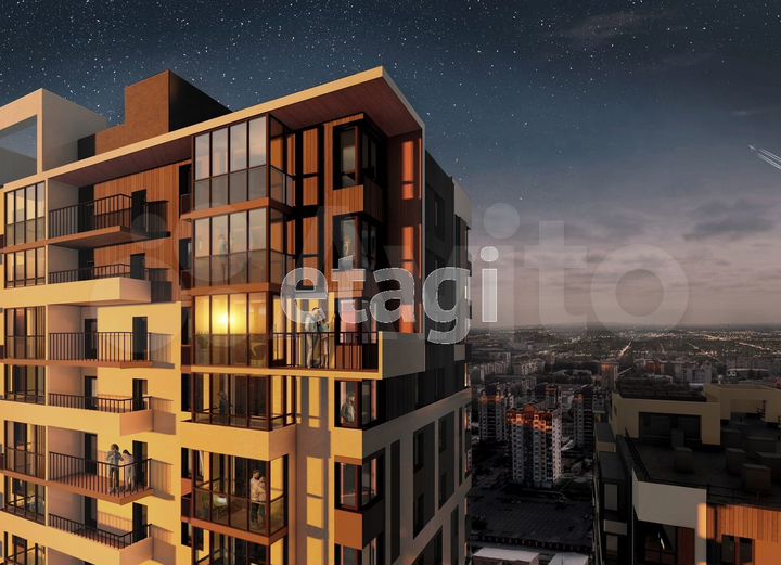 Квартира-студия, 30 м², 11/25 эт.