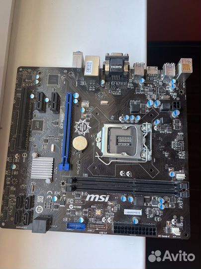 Материнская плата MSI H97M-E35, LGA1150