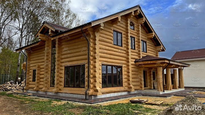 Срубы ручной рубки