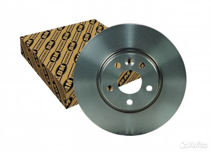 Диск тормозной вентилируемый (1шт.)