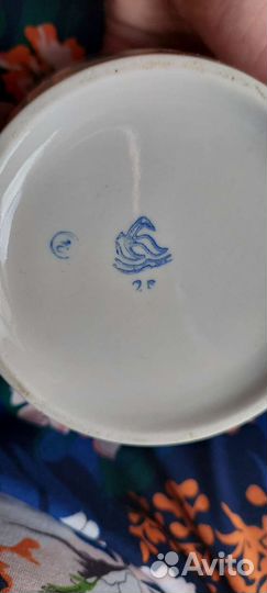 Сервиз чайный СССР Капчагайский фарфоровый завод