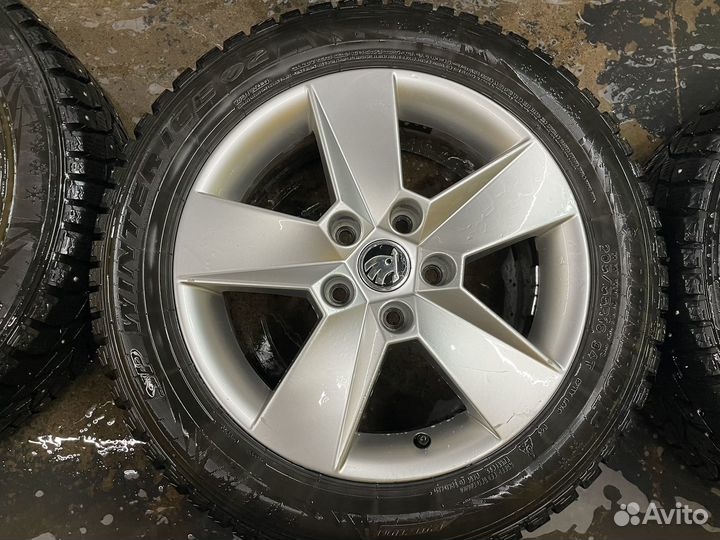 Колеса Skoda Octavia r16 зима