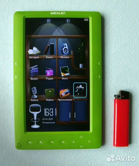 Планшет эл. книга Wexler book T7002 4Gb экран 7