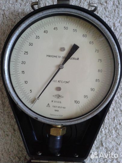 Манометр образцовый СССР