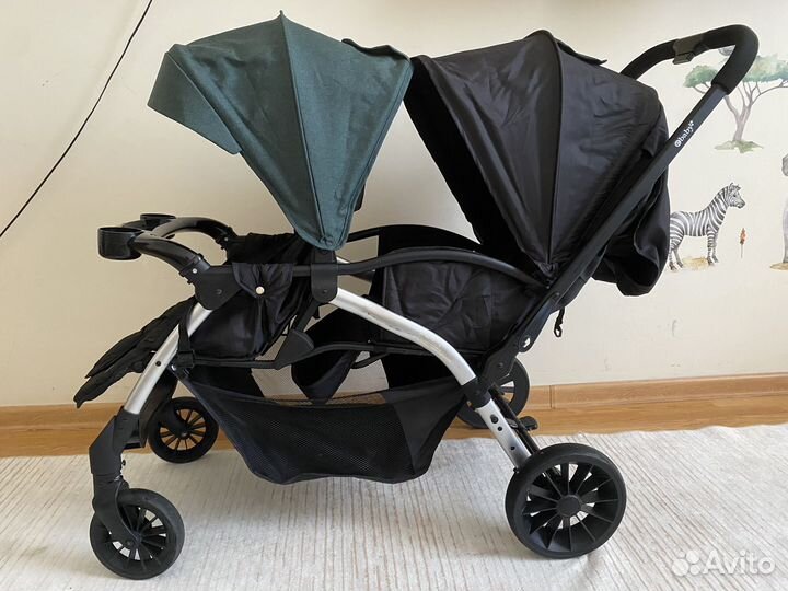 Коляска для двойни или погодок