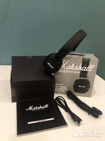 Беспроводные наушники Marshall Major III Bluetooth купить в Арзамасе с ...