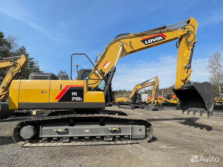 Гусеничный экскаватор Lovol FR245E2, 2024