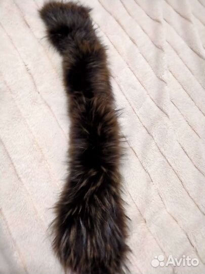 Меховой воротник натуральный