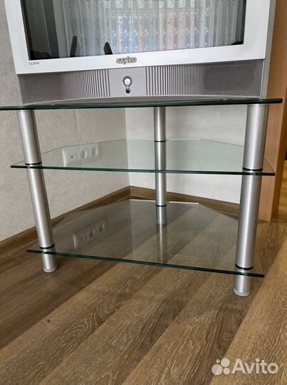 Стеклянная тумба