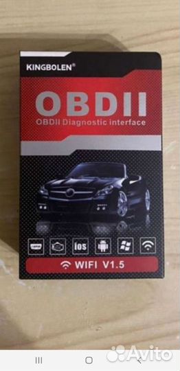 Сканер ошибок OBD2 WiFi iOS/Android