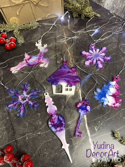 Новогодние игрушки ручной работы