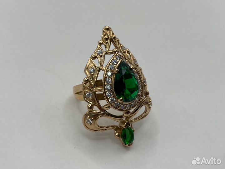 Золотое кольцо 9,87 гр. р 19