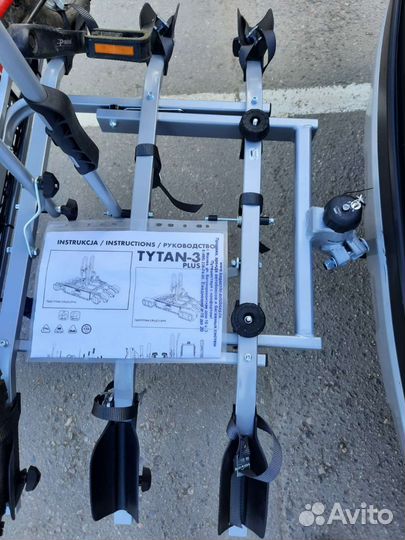 Крепление Amos Titan 3 для велосипедов на тсу
