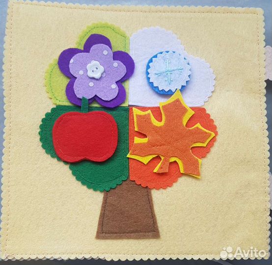 Книжка из фетра в наличии и на заказ