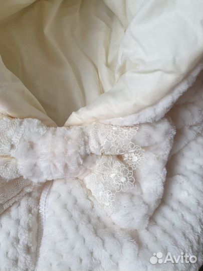 Конверт на выписку плюшевый