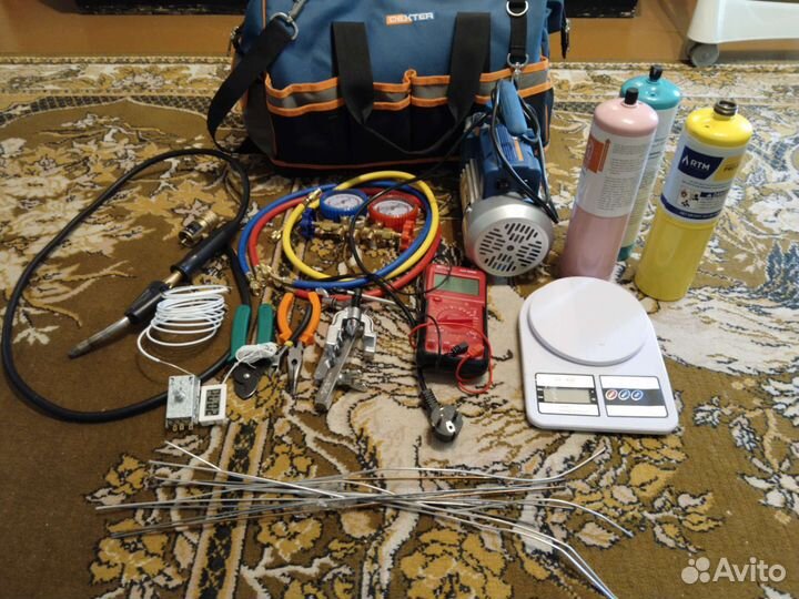 Инструменты для ремонта холодильника