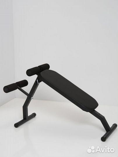 Скамья для гиперэкстензии и пресса, Черная