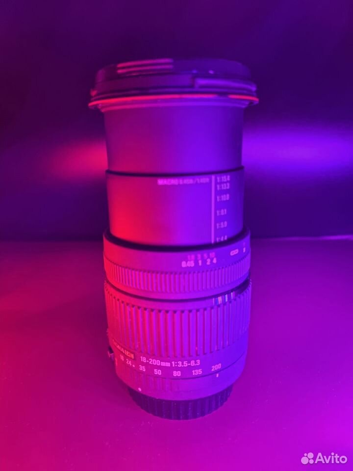 Sigma 18-200mm 3.5-6.3 for canon