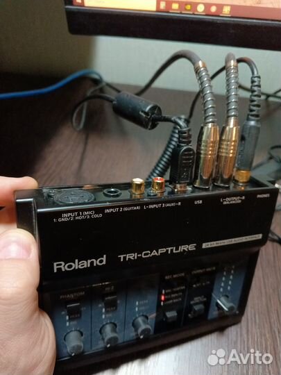 Аудиоинтерфейс roland TRI-capture
