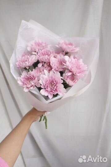 Букет цветов хризантемы