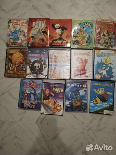 Dvd диски мультфильмы