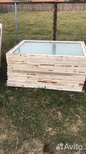 Окна пластиковые б/у