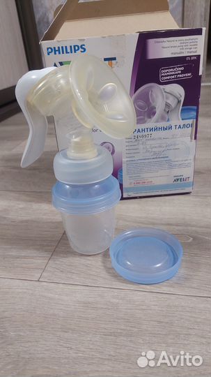 Молокоотсос avent ручной
