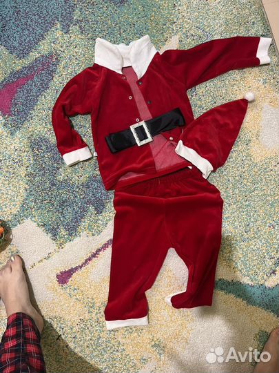 Костюм Санта клауса 98