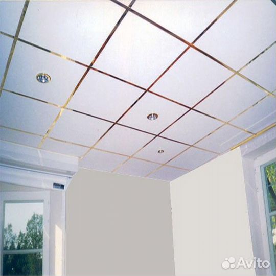 Потолок Армстронг - все виды в наличии