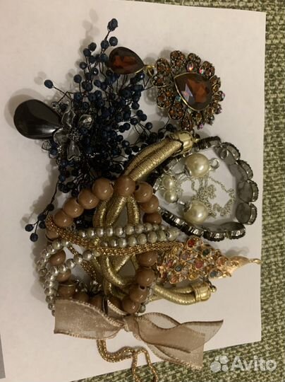 Винтажные украшения, бижутерия