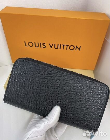 Мужской кошелек/портмоне Louis vuitton натур.кожа