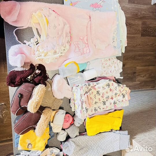 Детские вещи 0-1 пакет
