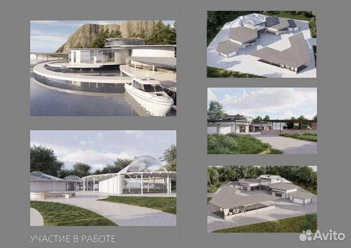 3d визуализация экстерьера/интерьера