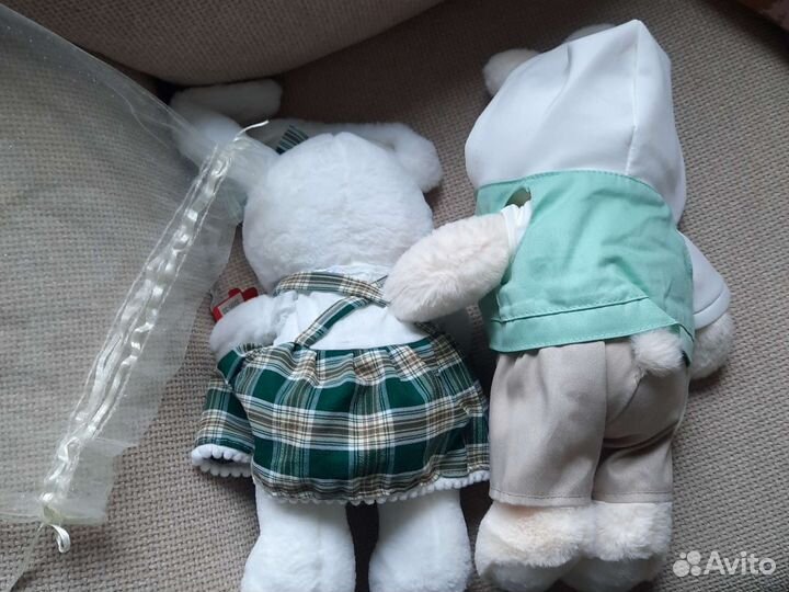 Мягкая игрушка зайчики новые