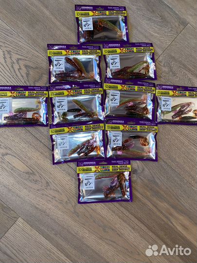 Силиконовые приманки Kosadaka