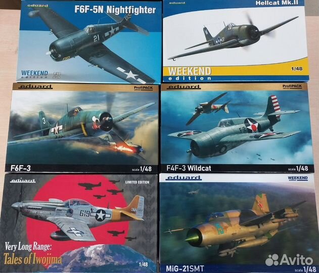 Сборные модели 1/48 Eduard