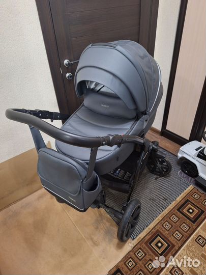 Детская коляска Noordi Fjordi Leather 2022 3 в 1