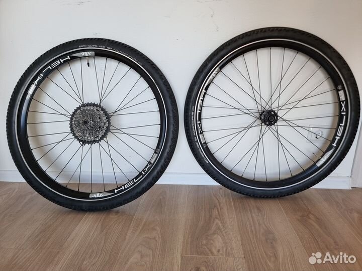 Колёса для велосипеда 27.5 с резиной schwalbe