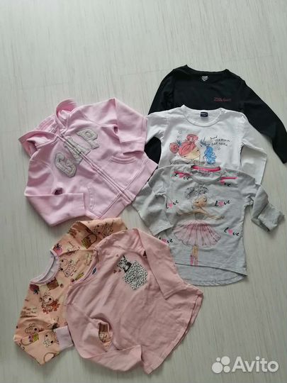 Вещи пакетом для девочки девочки 104-110