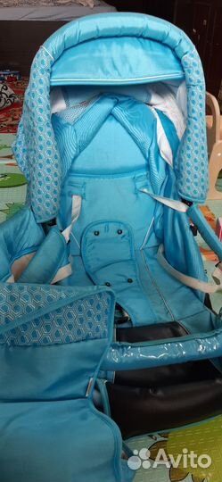 Прогулочная коляска зимняя бу