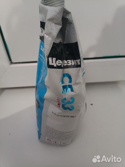 Затирка церезит