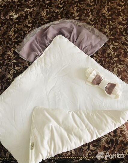 Зимний конверт на выписку