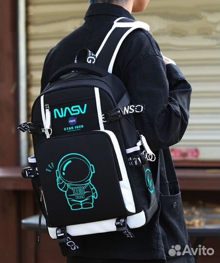 Школьный рюкзак светящийся портфель ранец Новинка