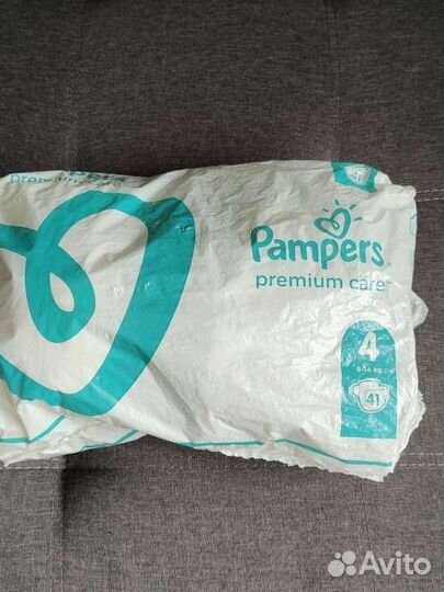 Подгузники 4 размер. Pampers и Haggies 4