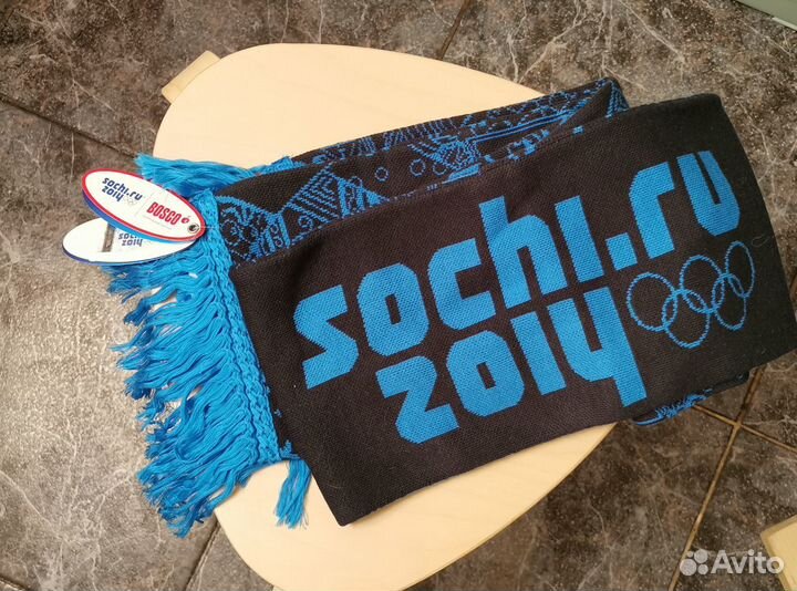 Шарф Bosco Sochi 2014 + журнал все медали России