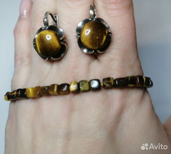 Серьги серебро