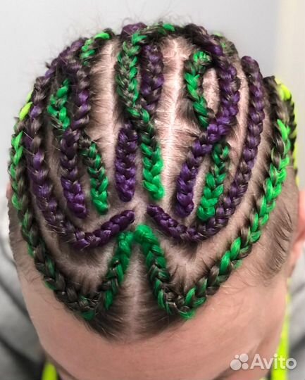 Африканские косы, мужские косы, дреды